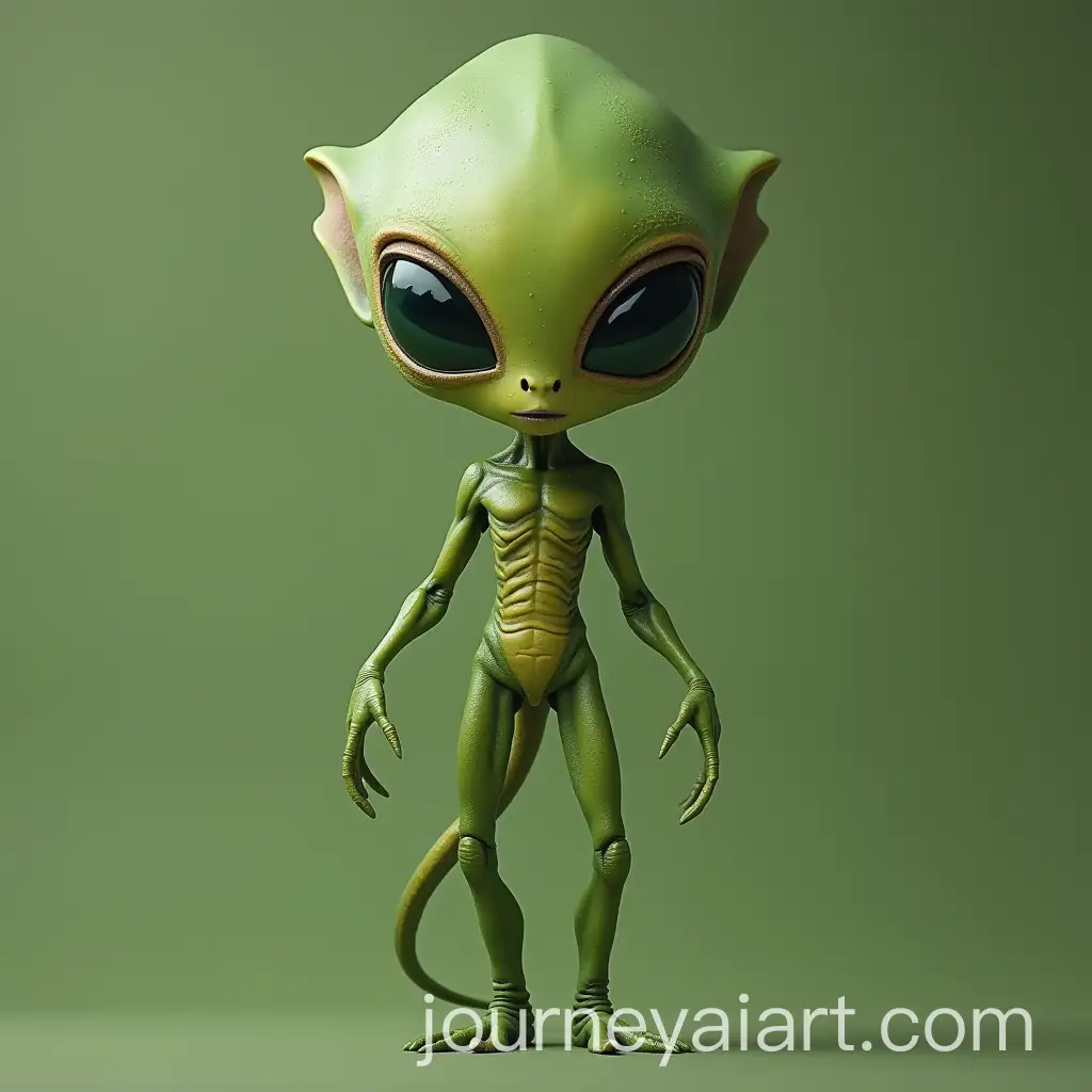 Nude-Green-Alien-Character-in-a-Futuristic-Setting
