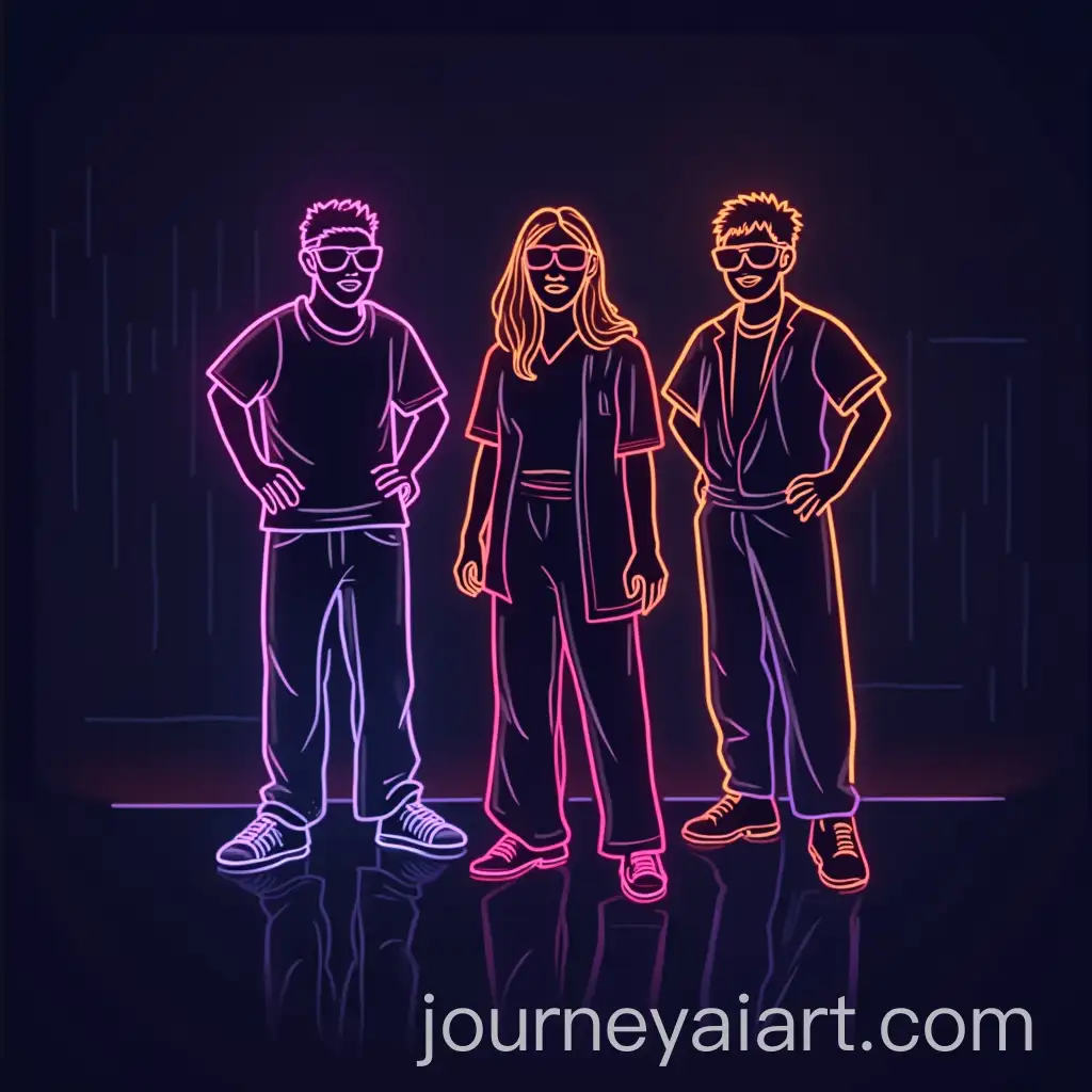 Minimal-Neon-Theme-AR-Experience