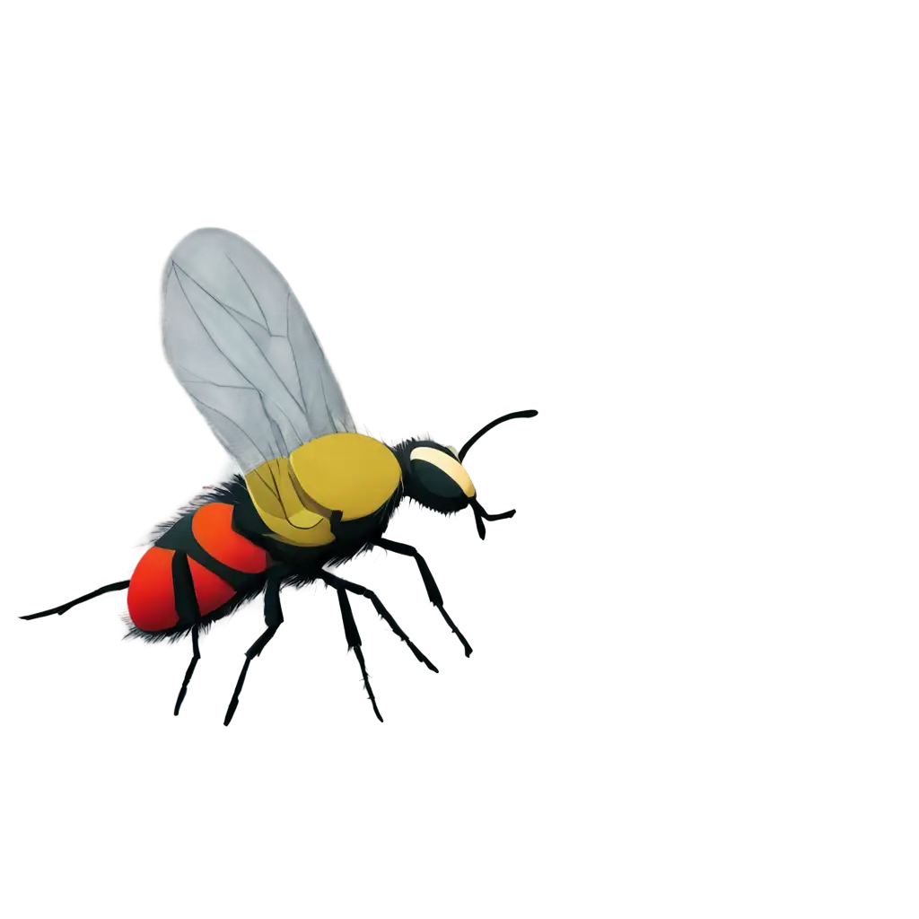 Cartoonish-Fly-on-Hard-Drugs-PNG-Image-Captivating-Visual-for-Online-Content