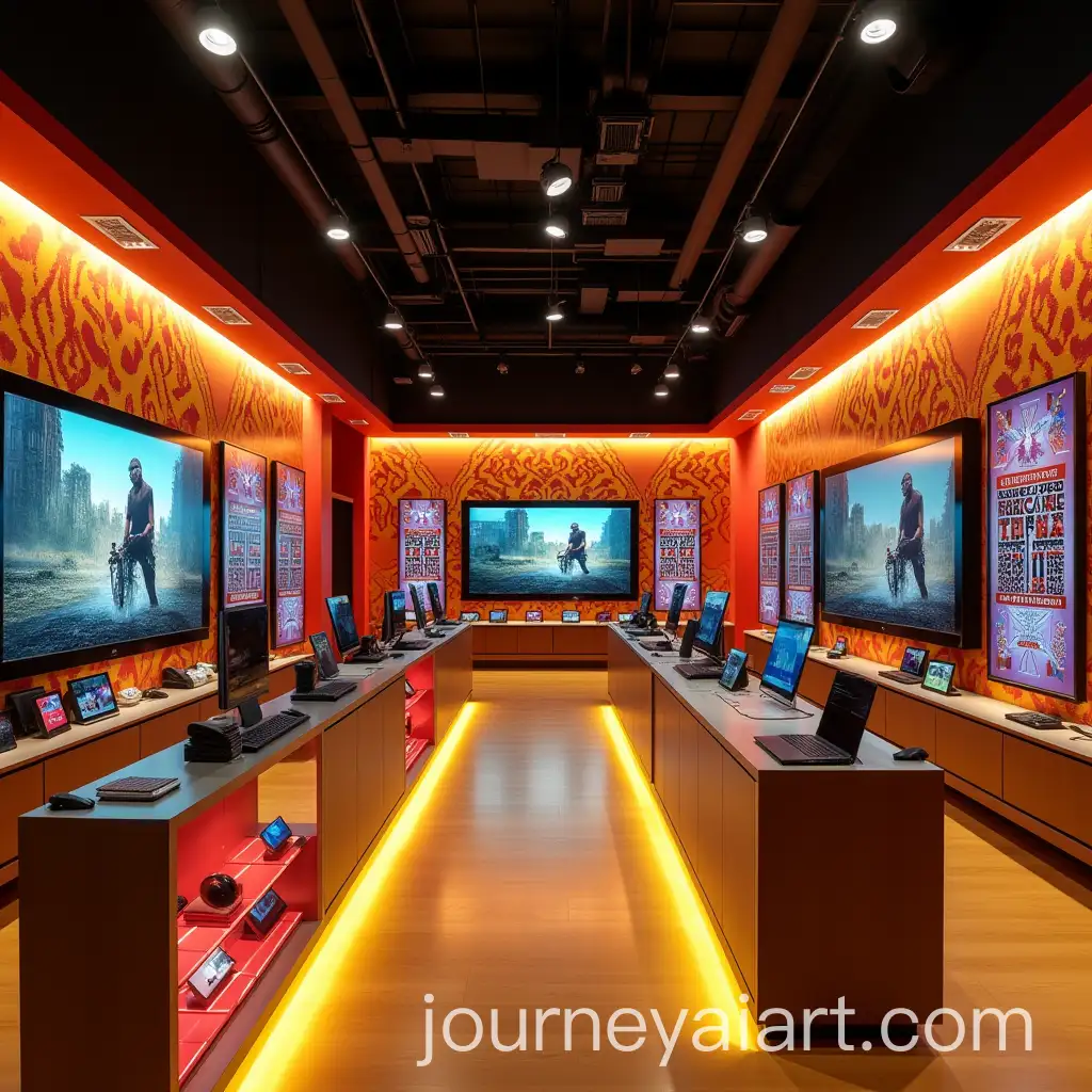 Modern-and-Elegant-Ecommerce-Store-Design-for-Video-Games-Computers-and-Smart-Devices-with-AfricanInspired-Aesthetics