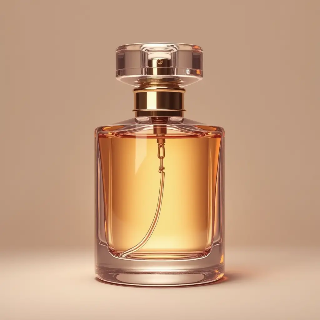 A bottle of perfume for store logo