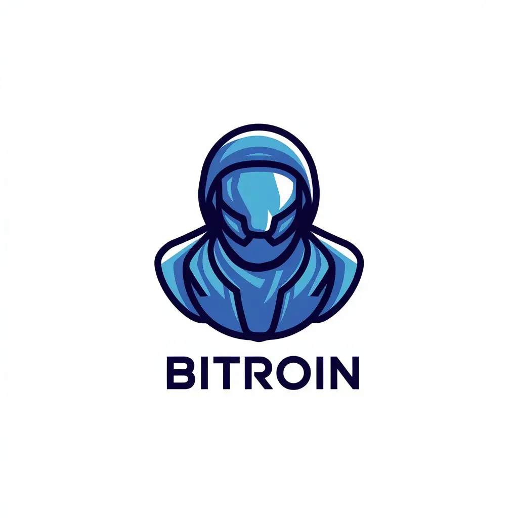 LOGO Design for Bitroin Modern Assistant Symbol for Technology Industry