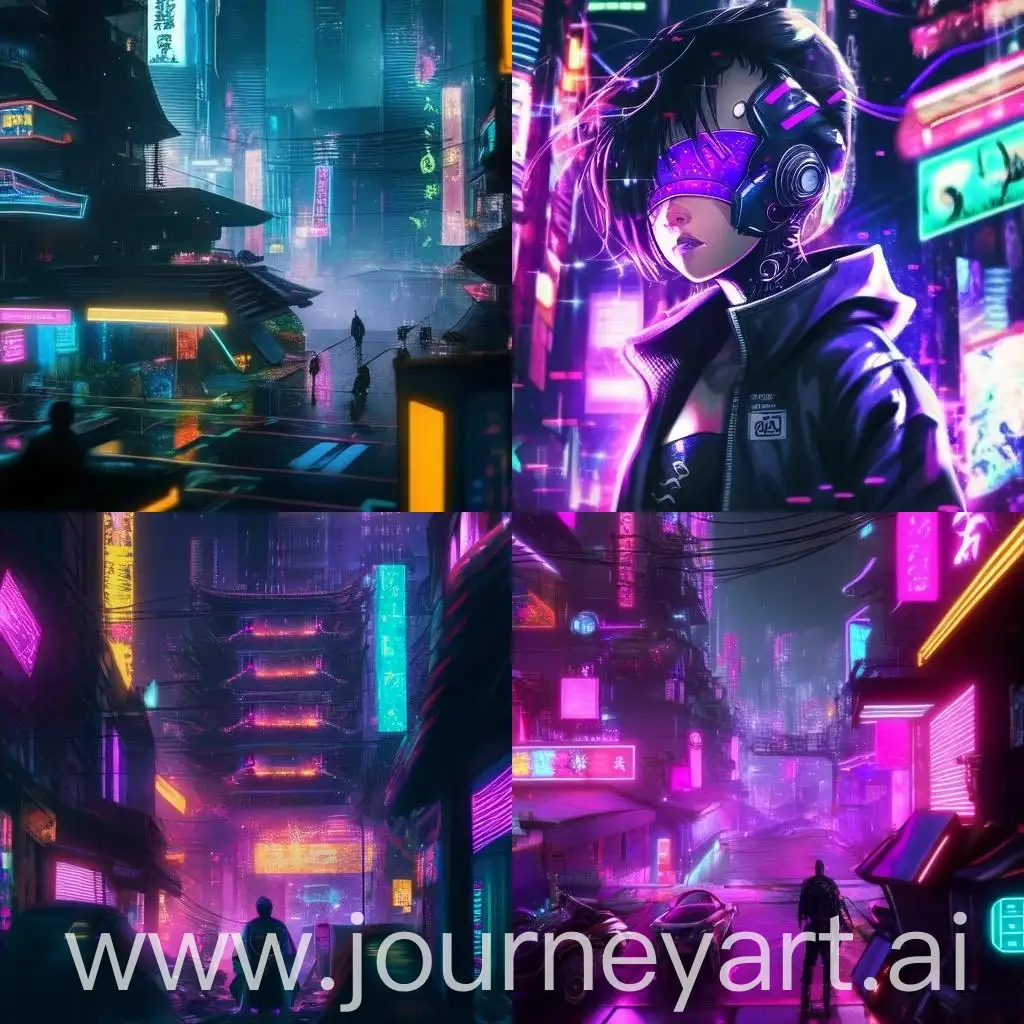 Futuristic-Cyberpunk-Cityscape-at-Night