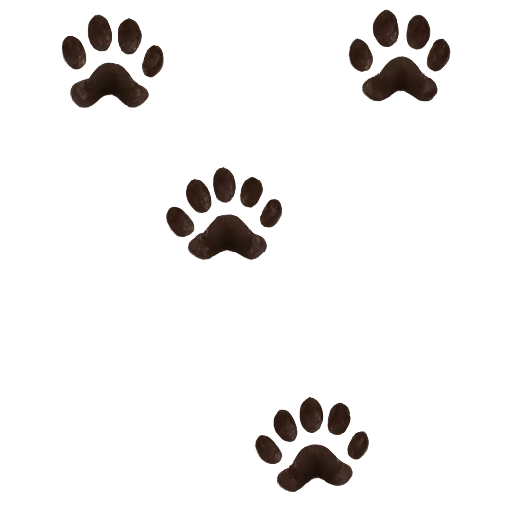 cat paw view from above