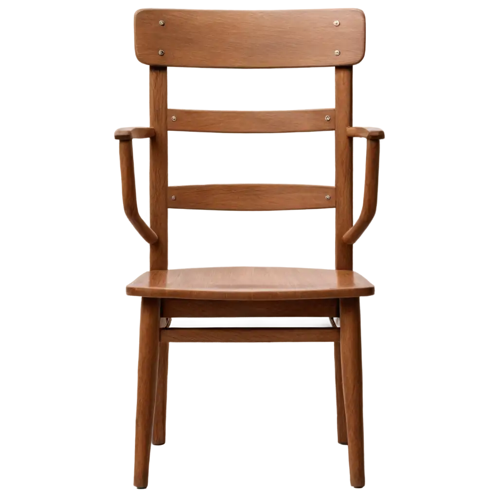 Elegant-Wooden-Chair-PNG-with-Clean-Lines-and-Natural-Texture-Perfect-for-Home-Office-or-Cafe