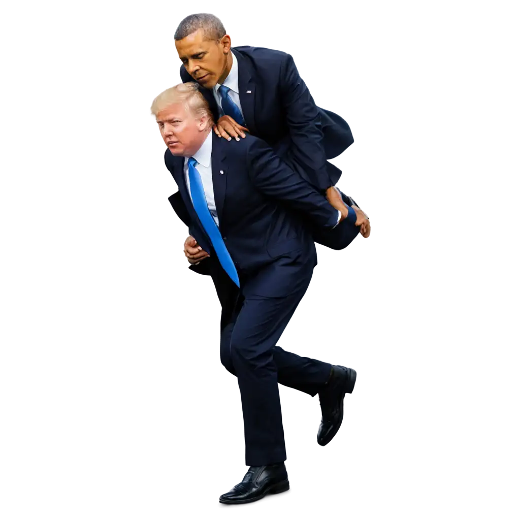 Donald-Trump-Getting-a-Piggy-Back-Ride-from-Obama-PNG-Image-Concept