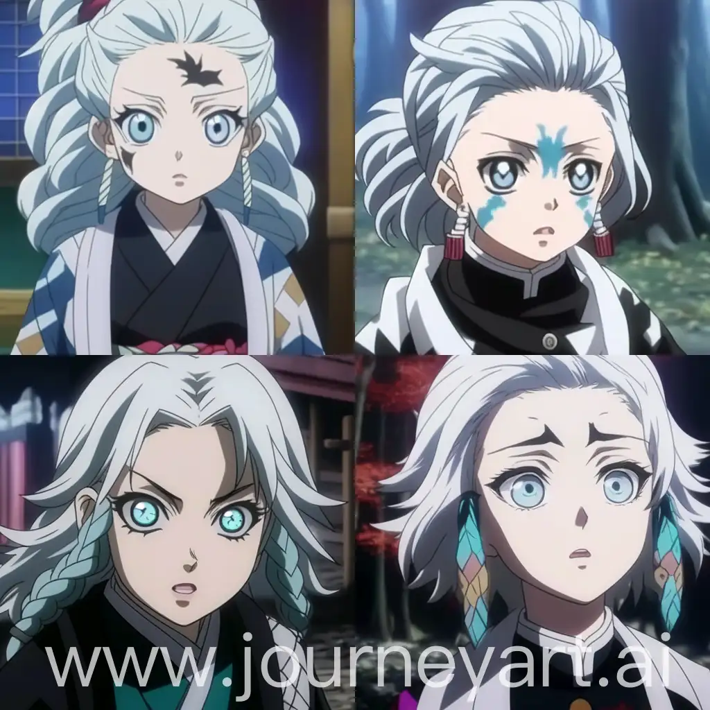 Female-Demon-Slayer-with-Silver-Hair-and-Blue-Eyes