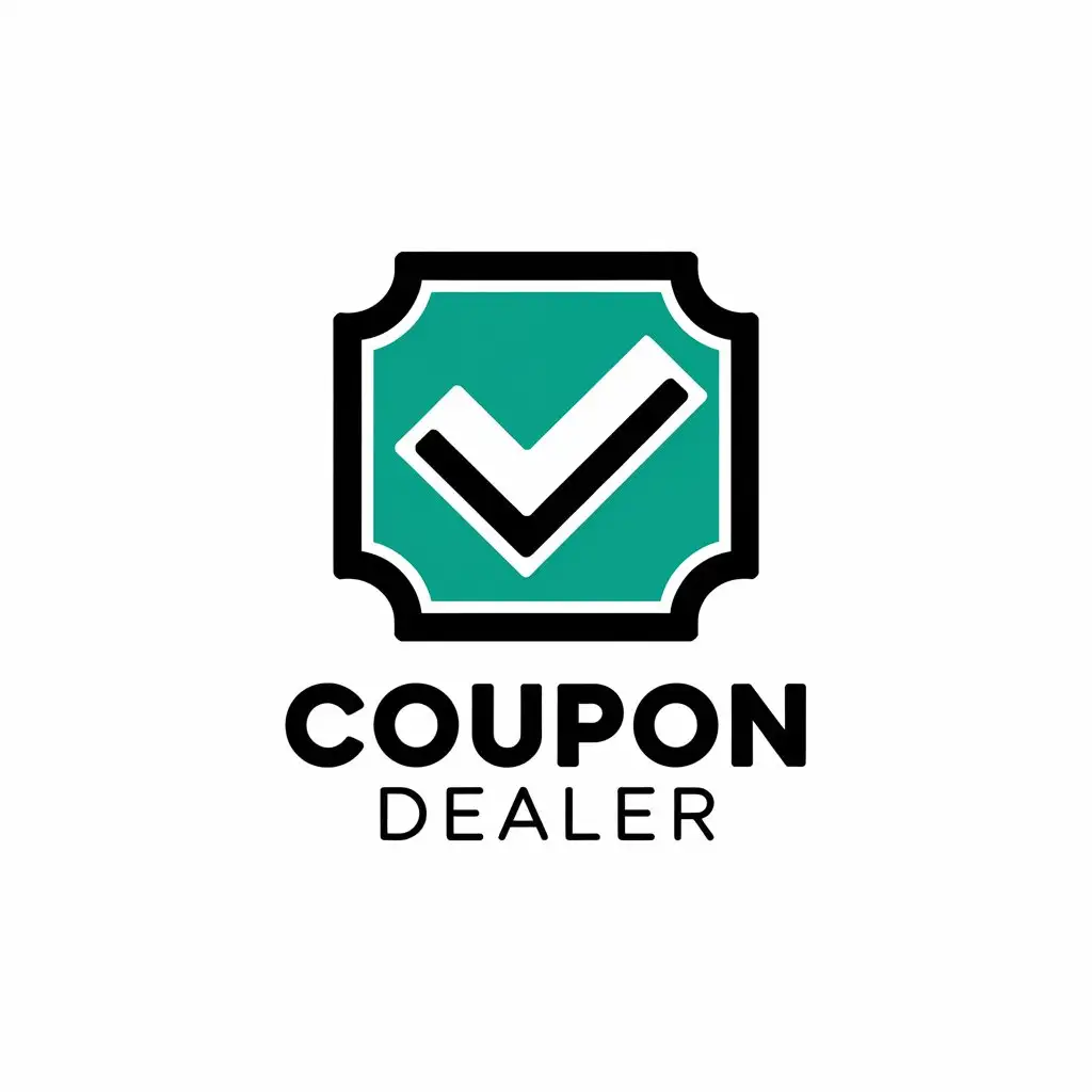 LOGO Design for Coupon Dealer Vector Logo Featuring Coupon Symbol for Retail Industry