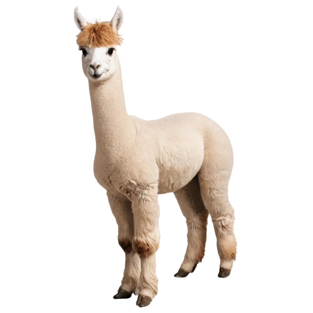 HighQuality-Alpaca-PNG-Image-Capturing-the-Grace-and-Charm-of-Alpacas