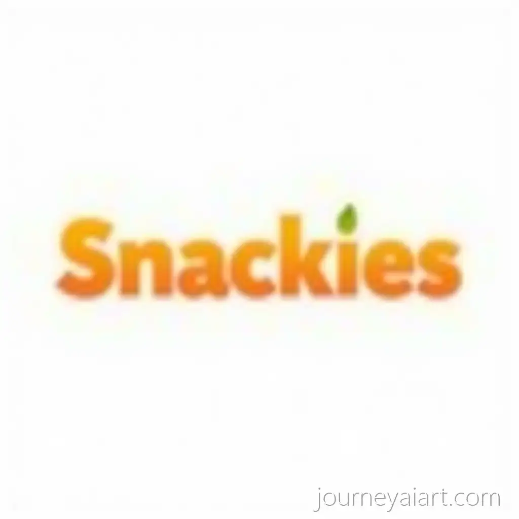 SnackSnackies-logo-designies-Brand-Logo-with-Bite-Mark-and-Green-Leaf-Icon
