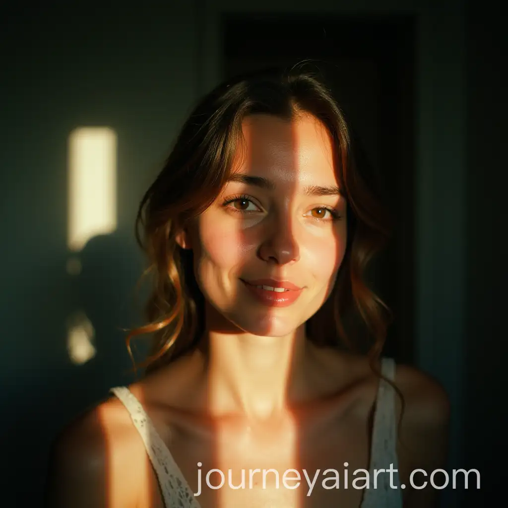 Portrait-Photo-with-Window-Light-and-Shadows-on-Face-in-Kodak-Portra-Style