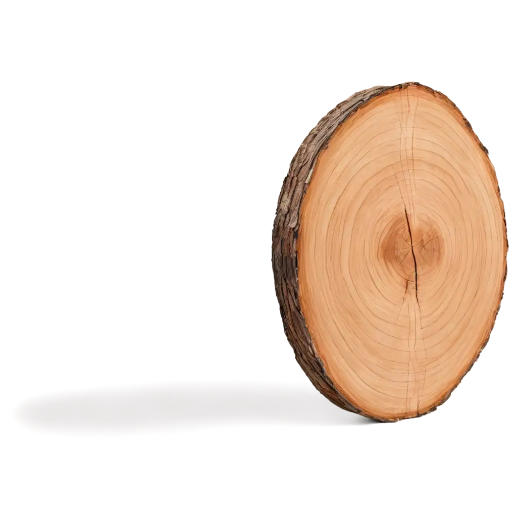 Round-Flat-Piece-of-Wood-PNG-HighQuality-Image-for-Versatile-Usage