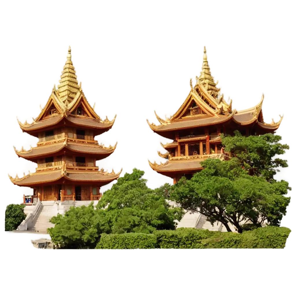 Pagoda-Temple-PNG-Image-A-Stunning-Representation-in-Transparent-Format