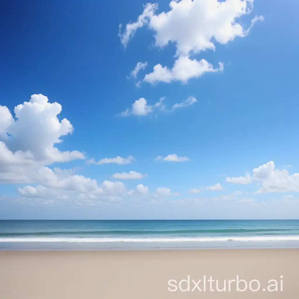 Sunny-Beach-Scene-with-Clear-Blue-Sky