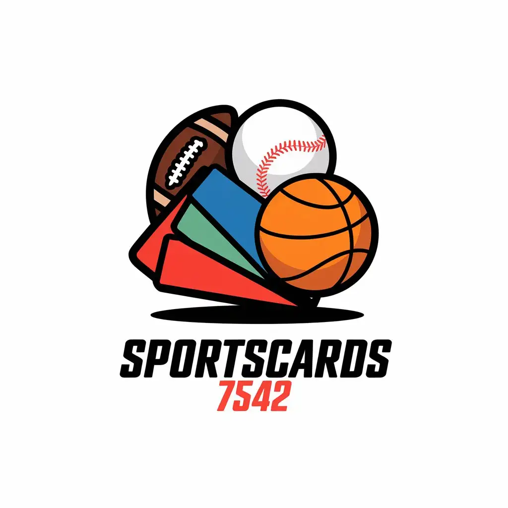 LOGO Design for SportsCards 7542 Football Baseball Basketball Cards with a Sports Fitness Theme