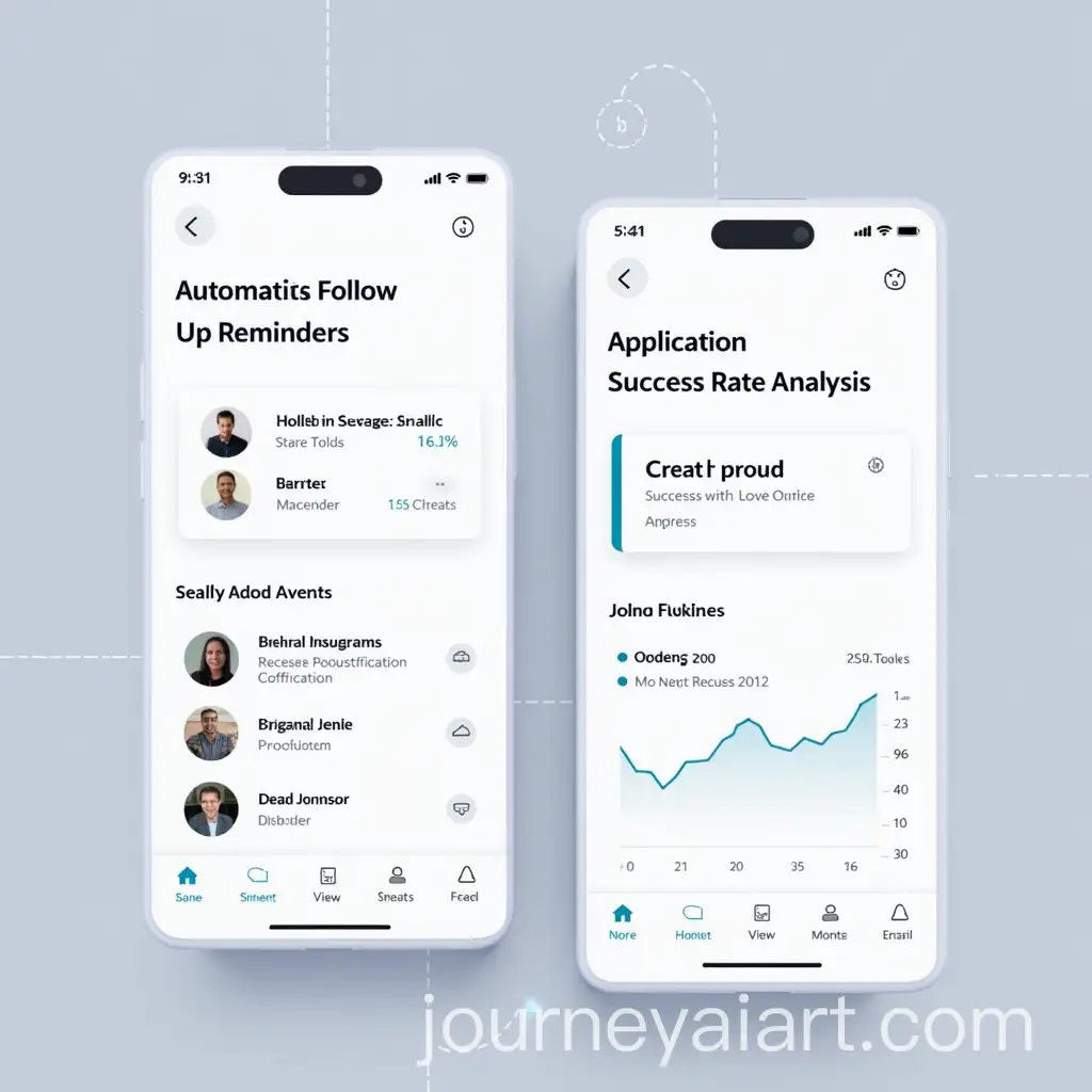 AI-Art-Prompt-ExpansionJob-Seeker-Mobile-App-UI-with-FollowUp-Reminders-and-Success-Rate-Analysis-Features