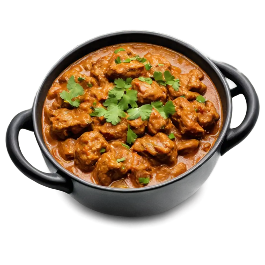 Spicy-Karahi-Gosht-PNG-Image-Authentic-Pakistani-Curry-in-Rich-Tomato-Sauce