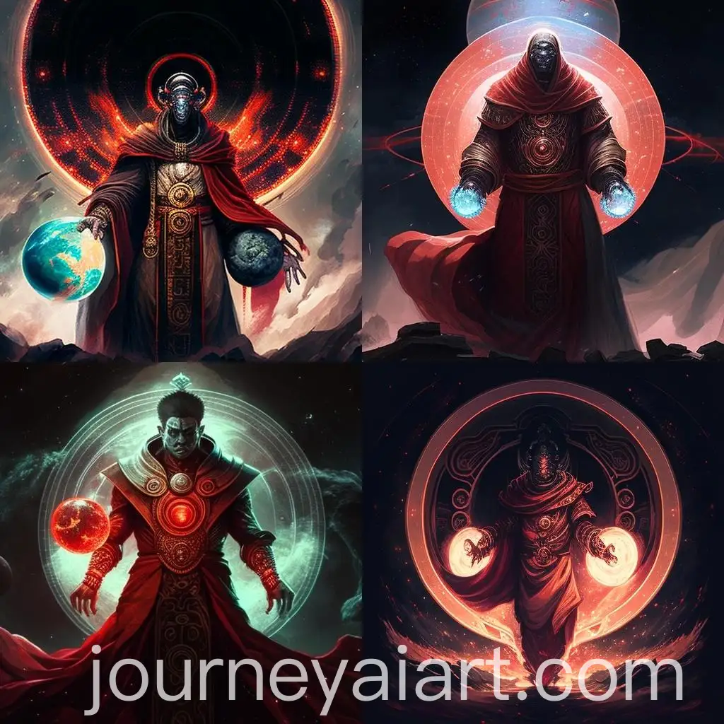 Giant-Titan-Holding-Earth-with-Spiral-Eyes-in-Space