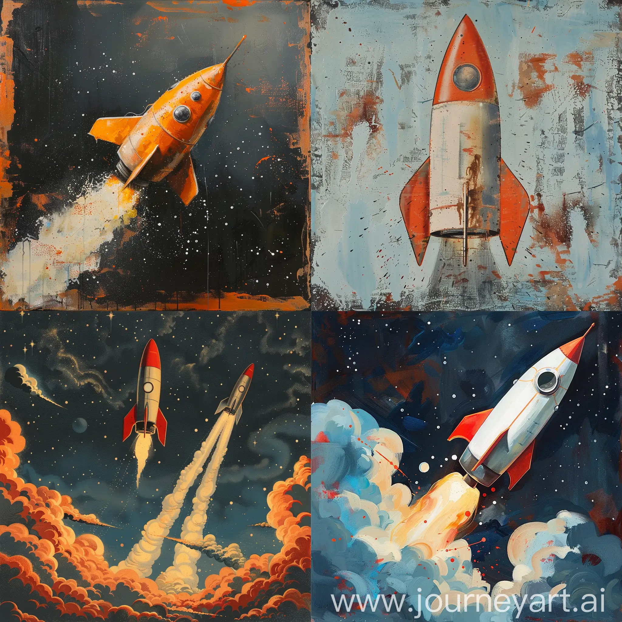 Colorful-Rocket-Launching-into-Space