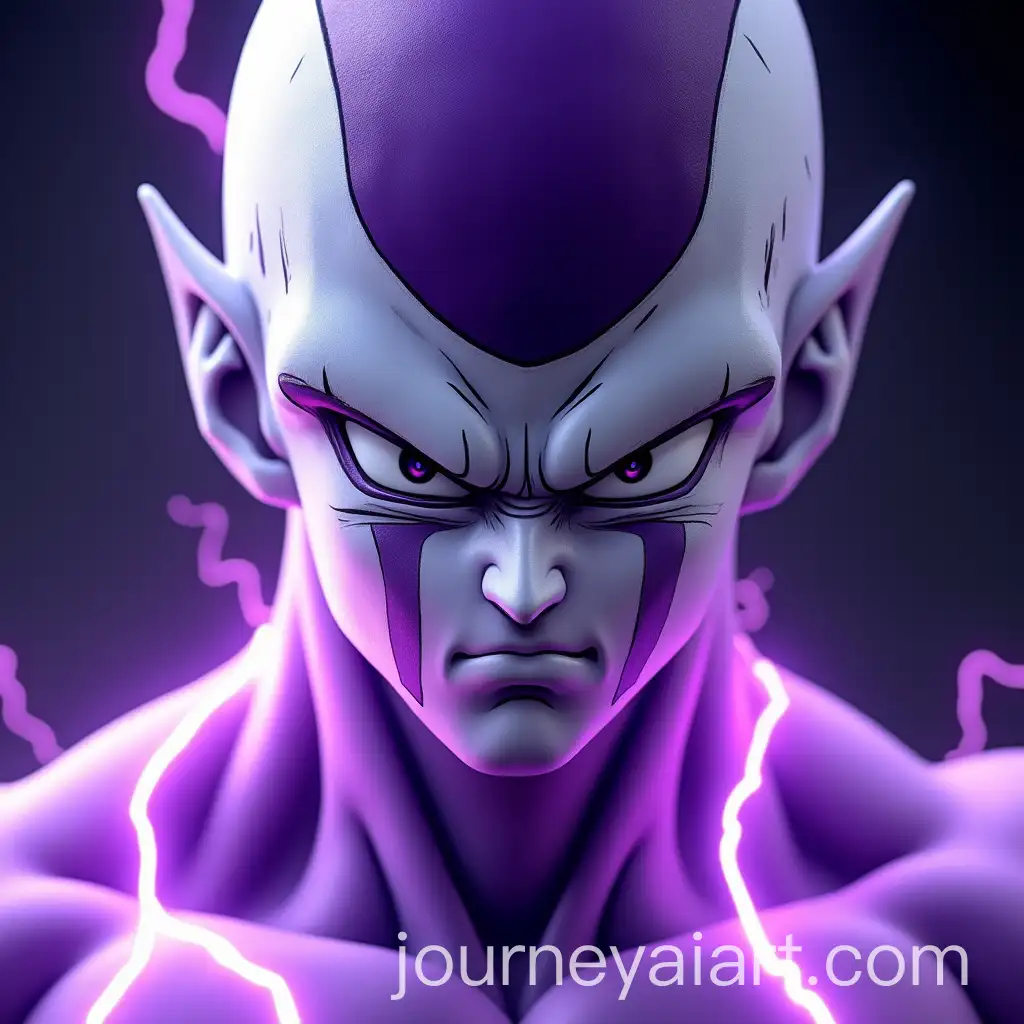 HyperRealistic-CloseUp-of-Frieza-from-Dragon-Ball-Z-in-Final-Form-with-Electric-Energy