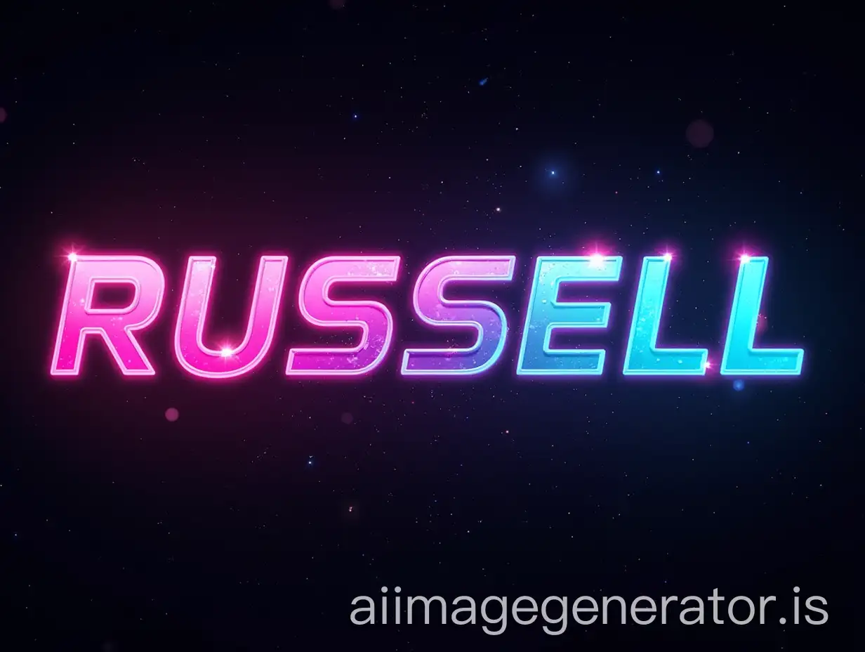 Futuristic-Cyberpunk-Font-Spelling-RUSSELL-in-Bold-Vibrant-Style