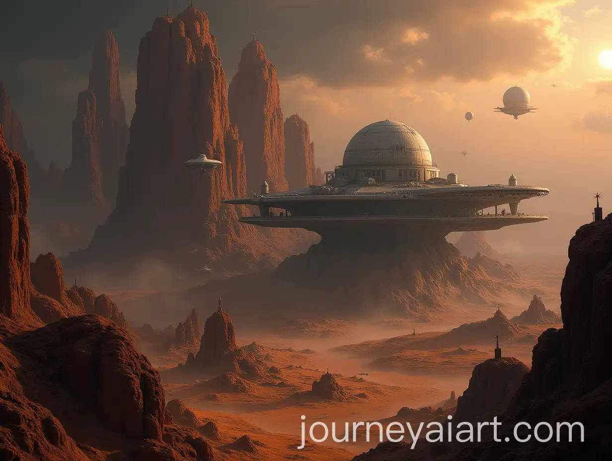 Orbital-View-of-the-Dagobah-System-in-Star-Wars