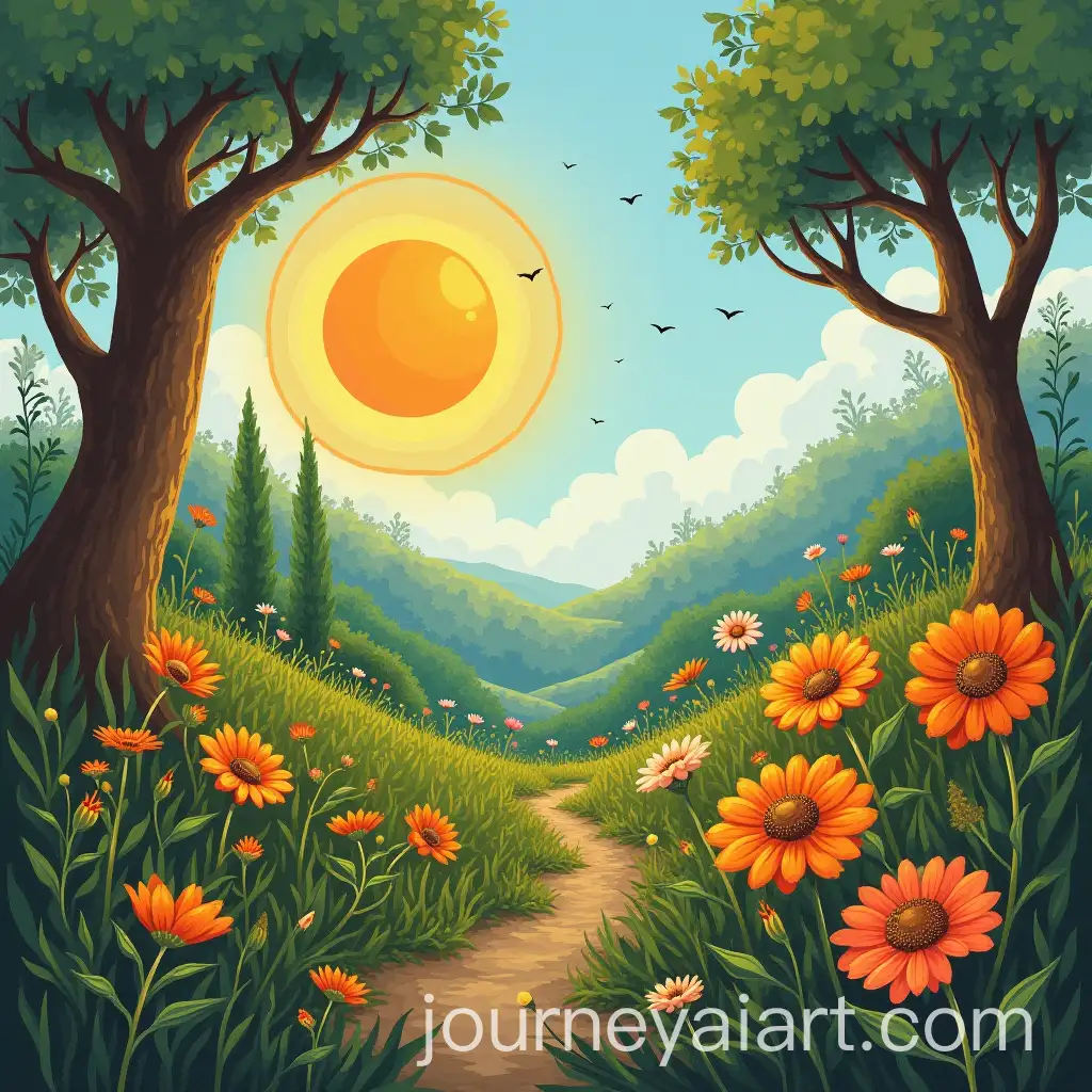 Nature-Celebrates-in-Abstract-Art-Style