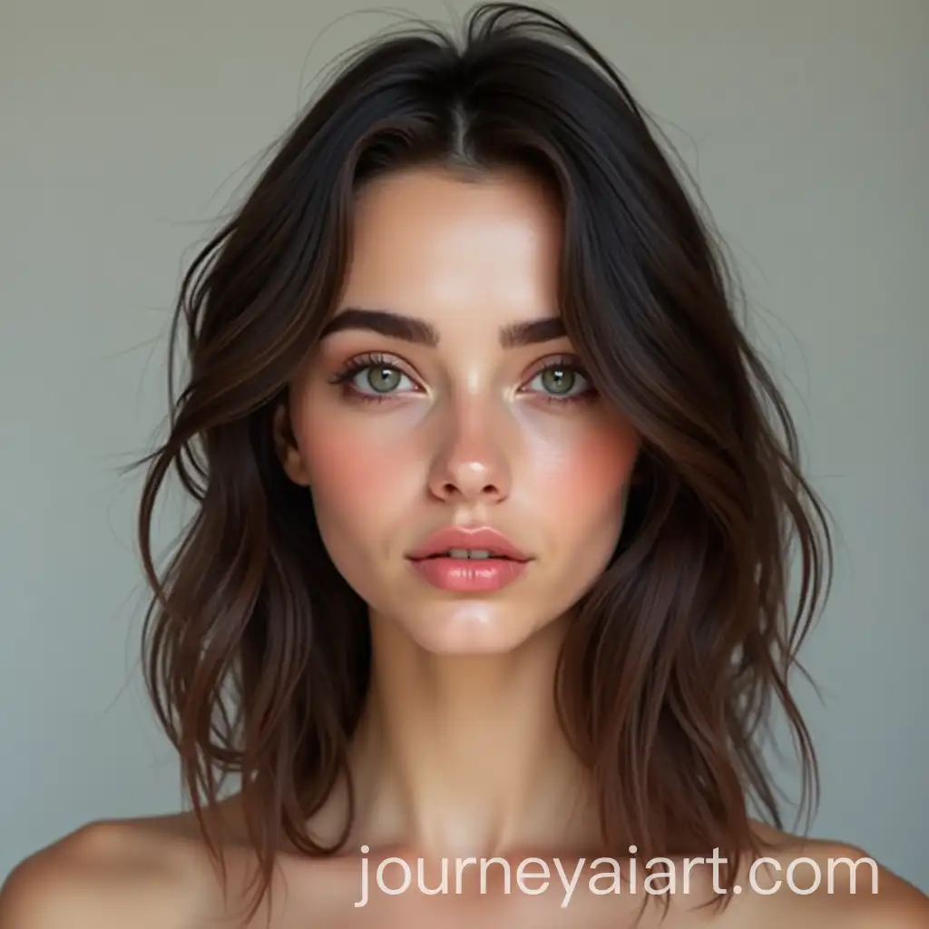 Portrait-of-a-27YearOld-Woman-with-Natural-Features