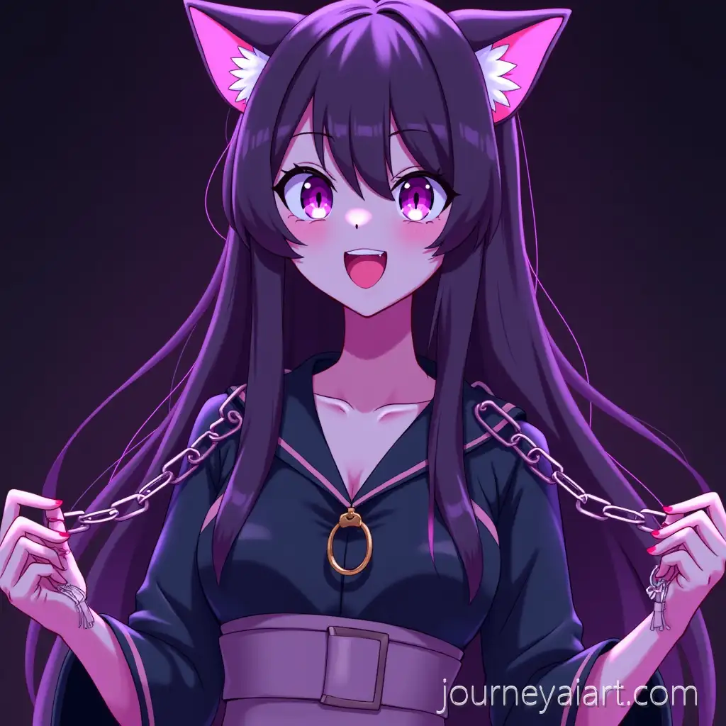 Dark-Purple-Anime-Character-inDark-purple-anime-character-Chains-with-Eiz-Kat-Inspired-Style