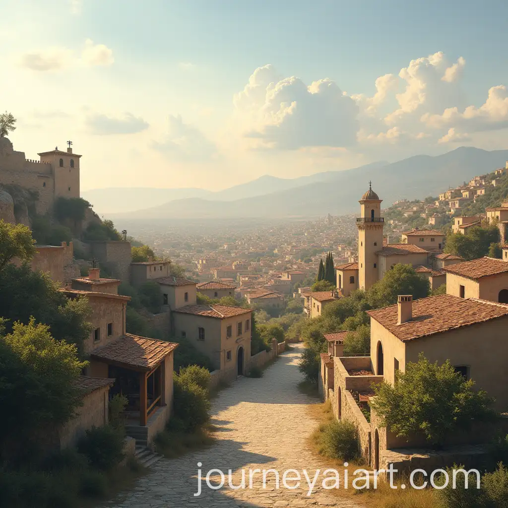 Scenic-View-of-Nazareth-a-Charming-Town-in-Galilee