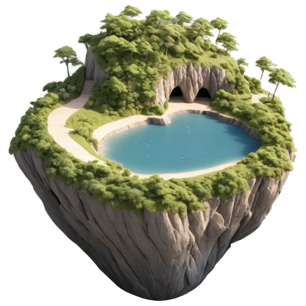 Stunning-Island-Overlook-in-PNG-Format-3D-C4D-Wide-Angle-Scene