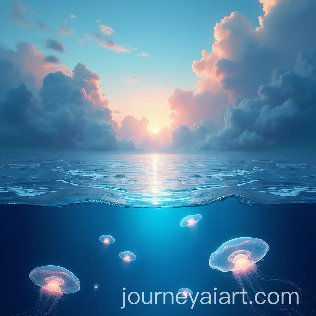 Ethereal-Ocean-of-Serenith-with-Glowing-Jellyfish-and-Gemstone-Coral-Castles