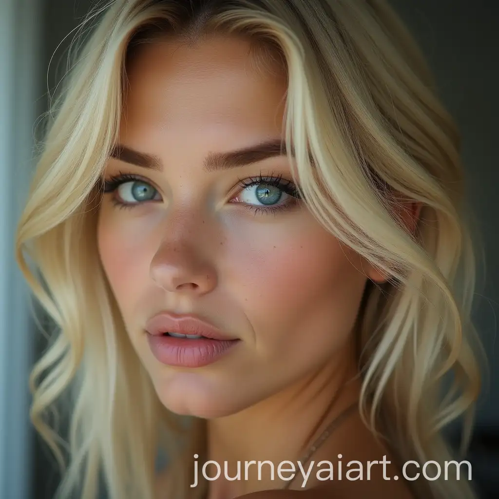 Blonde-Person-with-Narrow-Eyes-Portrait-in-Closeup