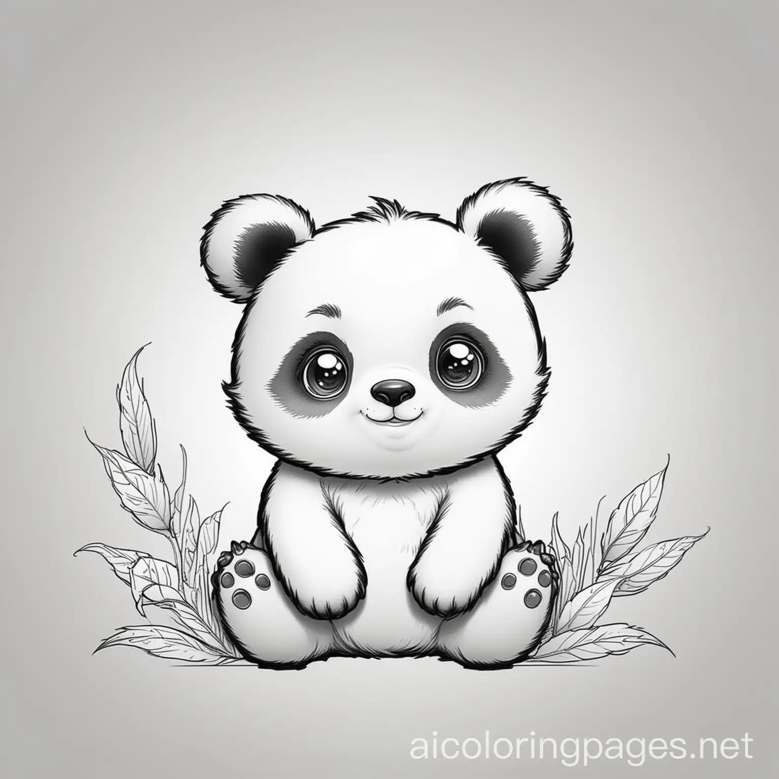 Cute-Little-Panda-Coloring-Page-with-Simple-Black-and-White-Line-Art