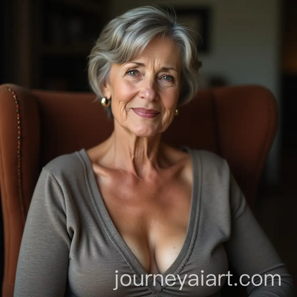 Portrait-of-a-70YearOld-Woman-with-Defined-Features-and-a-Radiant-Smile