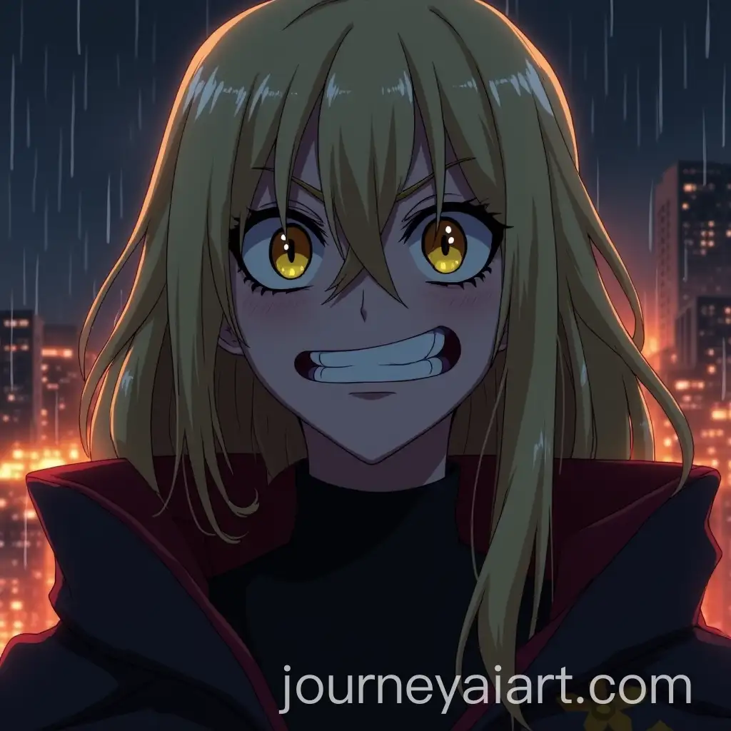 Jeanne-dArc-Alter-from-Fate-Grand-Order-with-Evil-Smug-Smile-and-Burning-City-Background