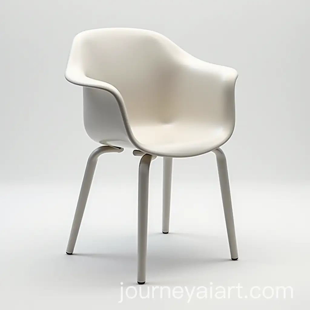 Modern-Ergonomic-Plastic-and-Metal-Chair-Design