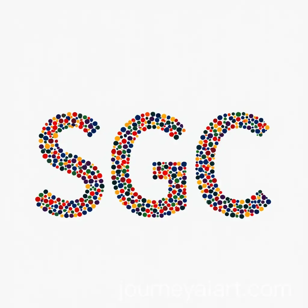 Artistic-Logo-Design-with-44-Dots-Reflecting-European-Countries-for-SGC