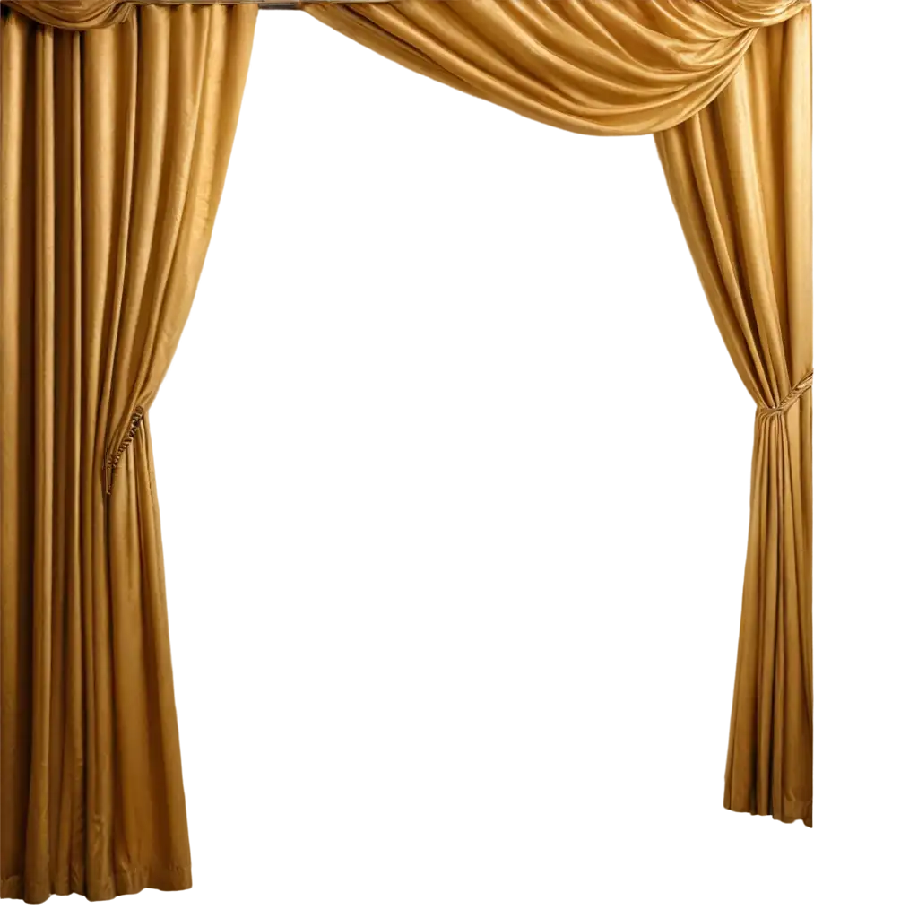 Golden-CurtainPNG-Image-SEO-Optimization-PNG-Premium-Quality-for-Elegant-Designs