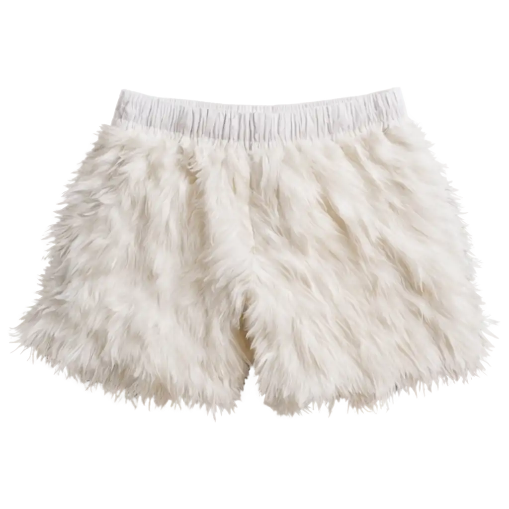 Premium-PNG-Image-Mens-Shorts-Crafted-from-White-Feathers