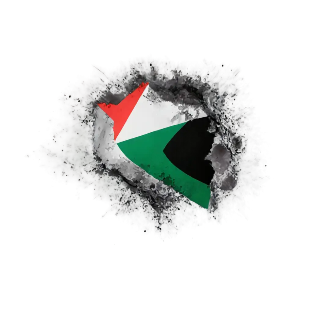 Dynamic-PNG-Design-Blurred-Crumbled-Background-for-PalestineThemed-Explosive-Posters