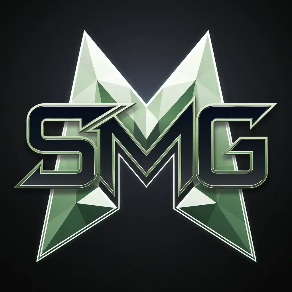 Modern-Geometric-SMG-Logo-with-Gradient-Green-and-Triangular-Design