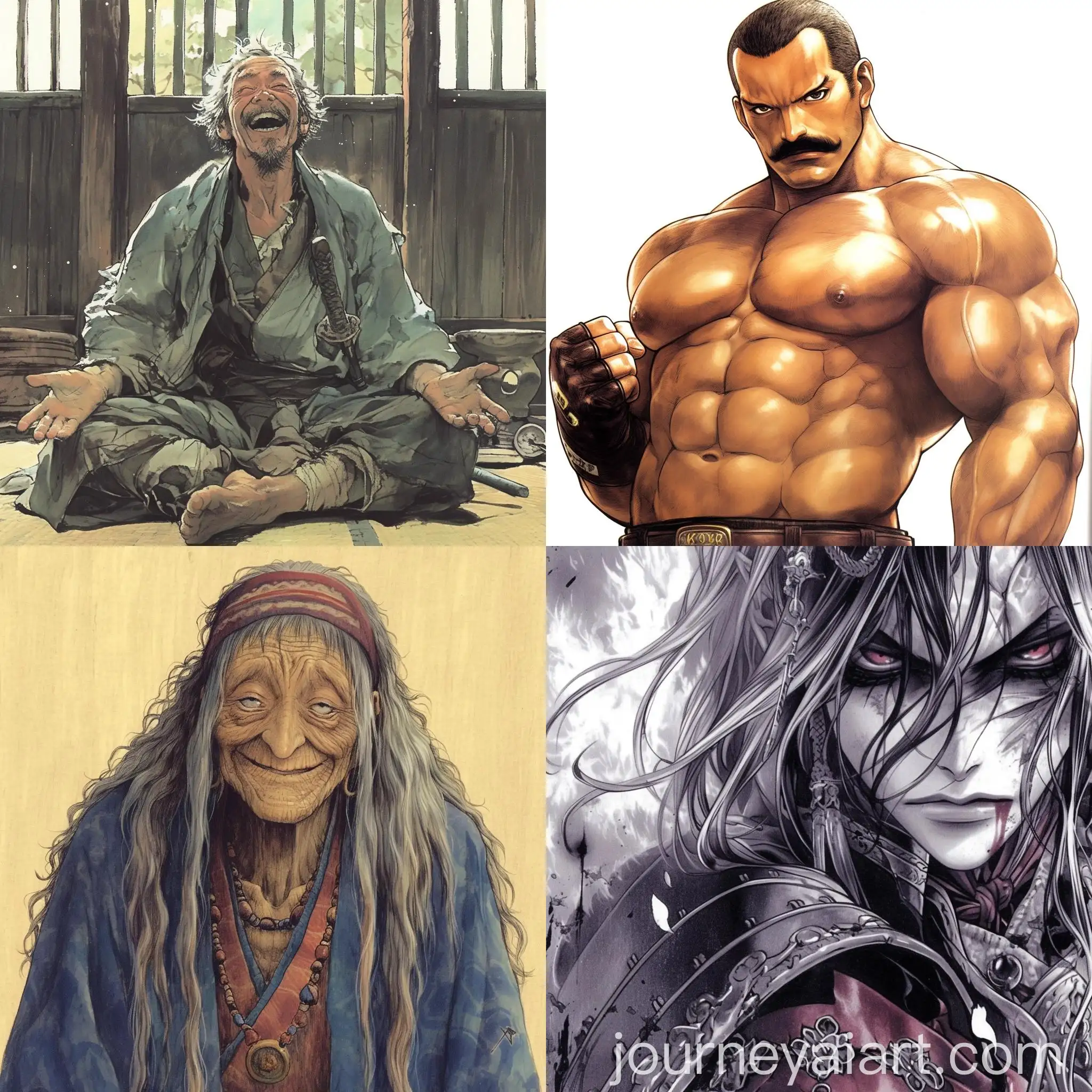 Manga-Style-Character-Portrait-in-Copic-Painting-Technique