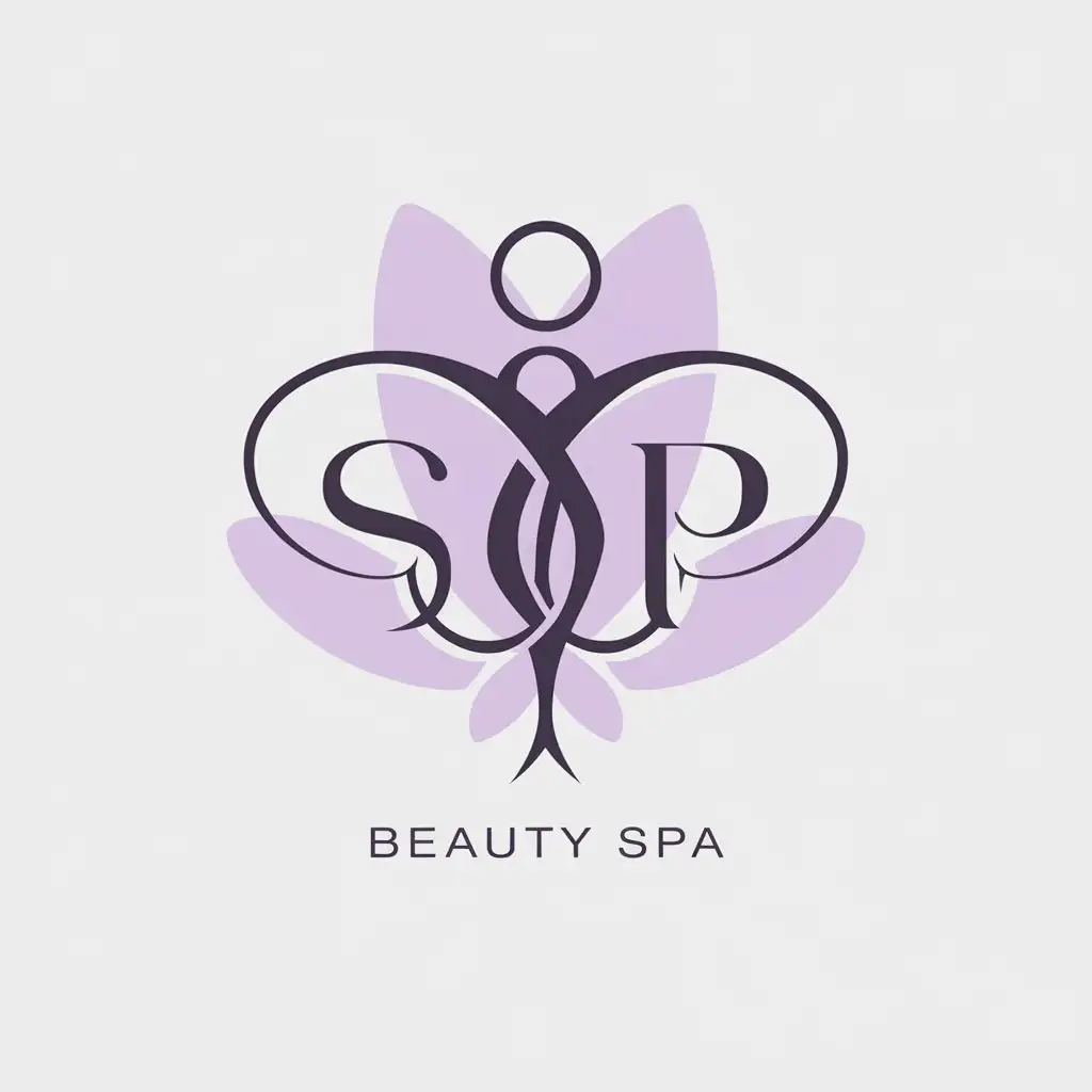 LOGO-Design-for-SP-Feminine-Healing-Logo-in-Moderate-Style-for-Beauty-Spa