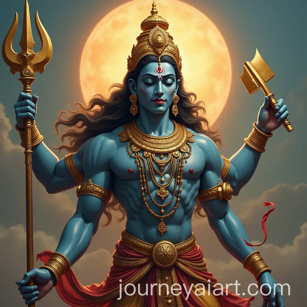 Lord-VishnuAI-Image-Prompt-Expansion-in-Divine-Form-with-Majestic-Attributes