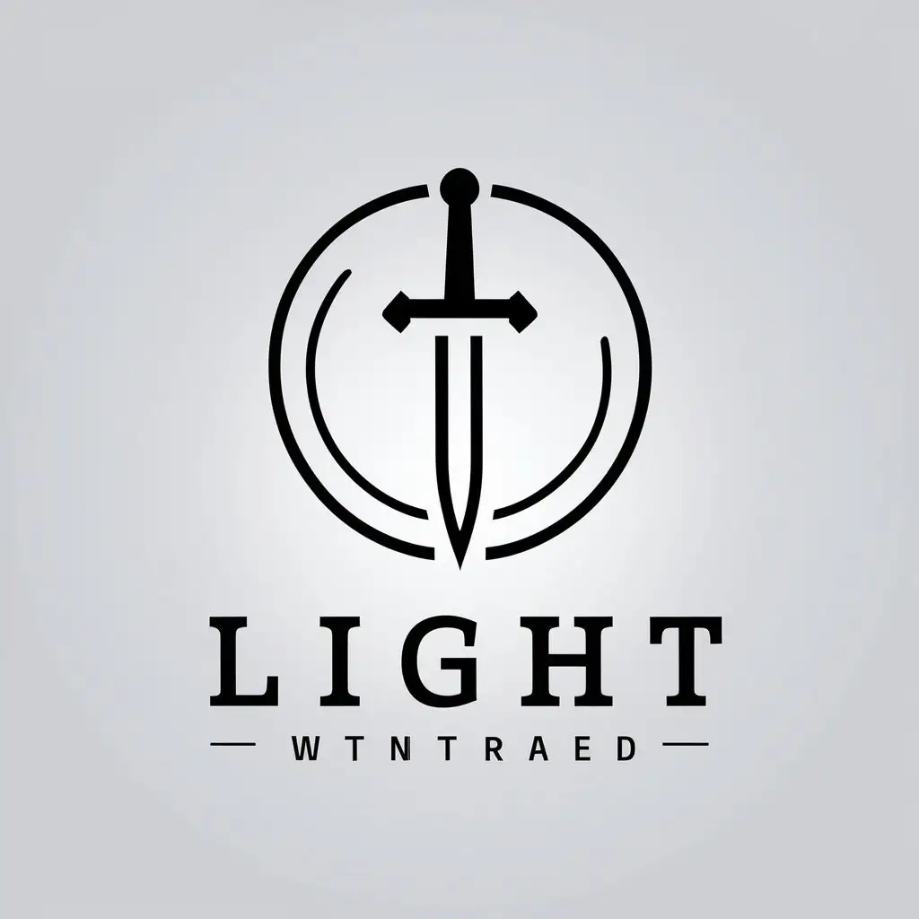 LOGO-Design-for-Sword-Tool-Light-Modern-Sword-Symbol-in-Internet-Industry