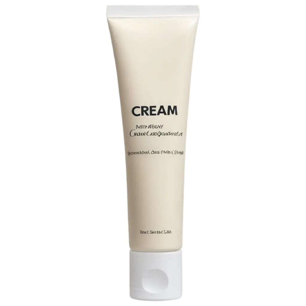 HighQuality-PNG-Image-of-a-White-Tube-of-Cream-Enhance-Your-Visual-Content-with-Clarity