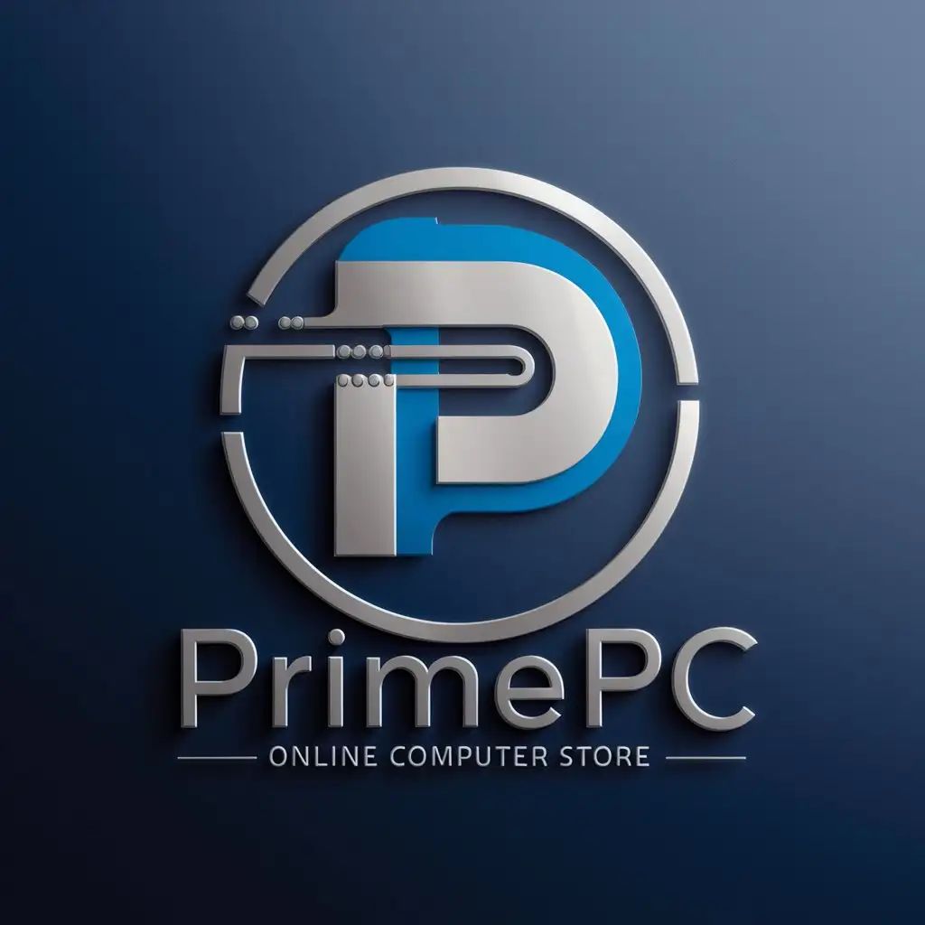 Логотип для магазина в Авито название магазина  PrimePc