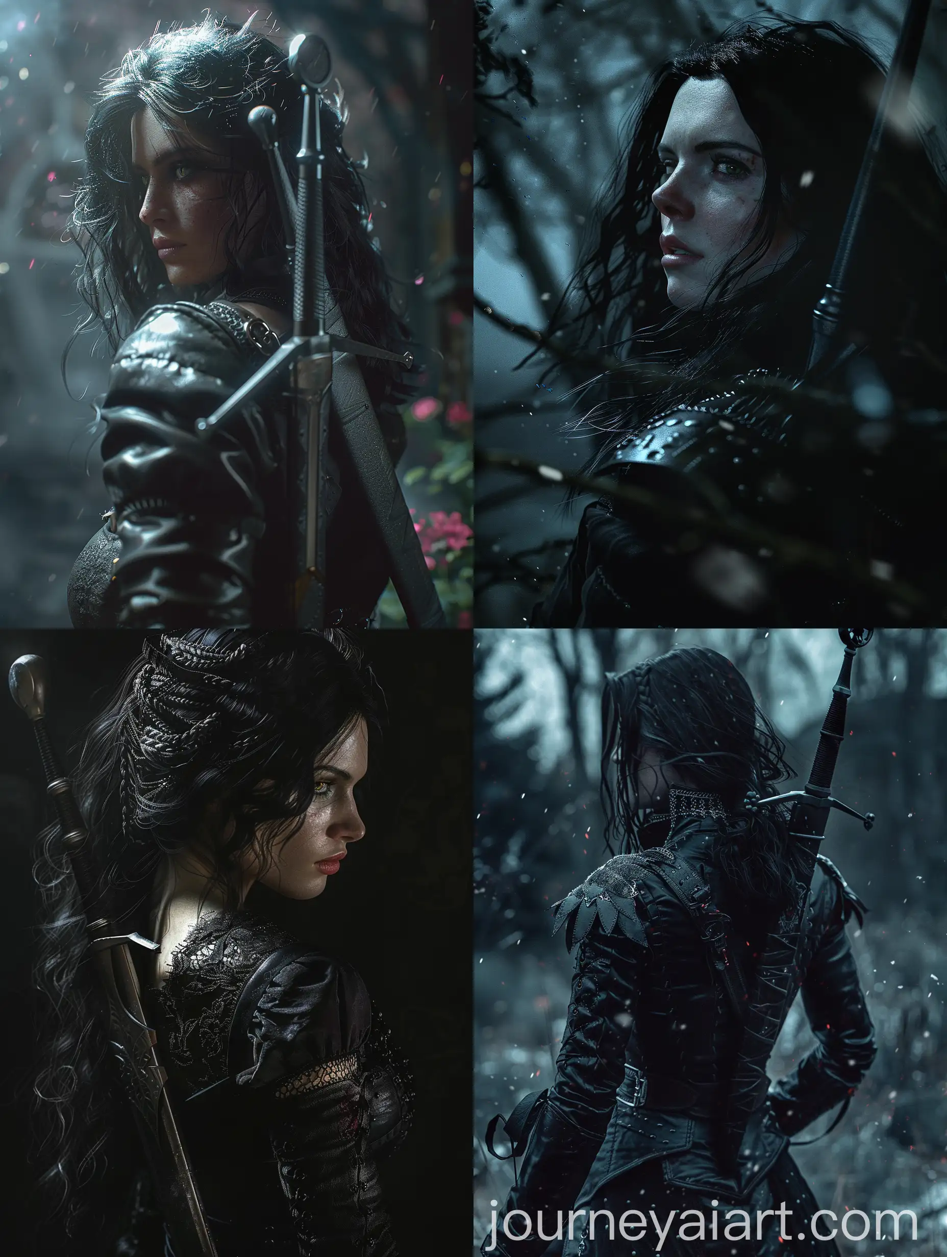 Yennefer-from-The-Witcher-3-Stands-After-Battle-with-Third-Sword