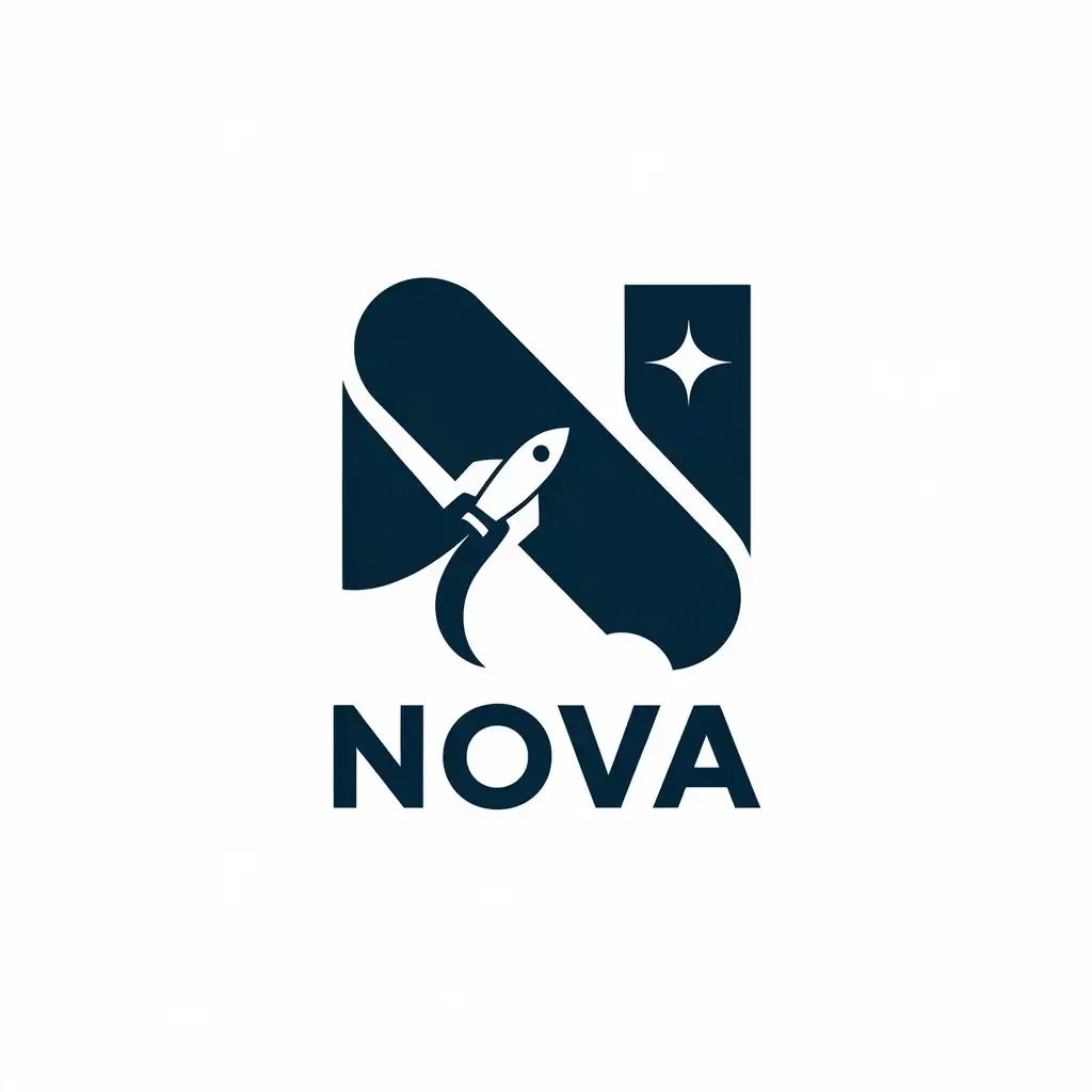 LOGO Design for Nova Vector Logo with a Modern Symbol for Real Estate Industry